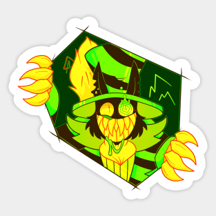 Green machine Sticker